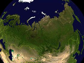 carte : Géographie de la Russie