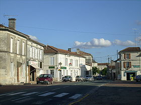 Le centre de Saint-Ciers-du-Taillon