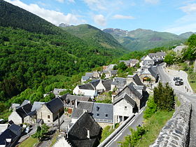 Le village de Saint-Aventin