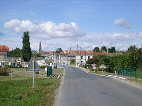 Le village de Saint-Dizant-du-Gua