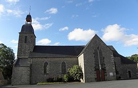 L'église de Saint-Marcan.