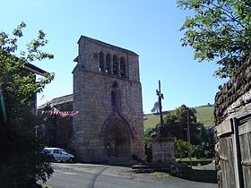 L'église de Saint-Martin-de-Fugères.