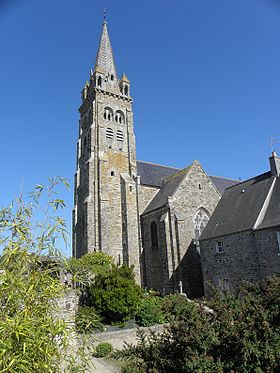 L'église Saint-Pierre de Saint-Père.