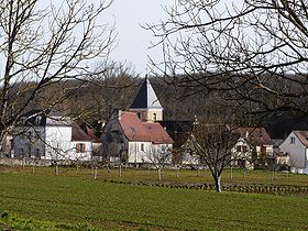 Le village de Saint-Pantaly-d'Excideuil