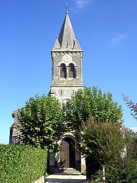 Église Saint-Perdon, à Saint-Perdon