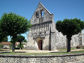 L'église romane de Saint-Quantin-de-Rançanne