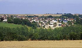 Le village de Saint André-sur-Orne.