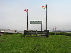 Saint John, NB, Fort La Tour and harbour.jpg