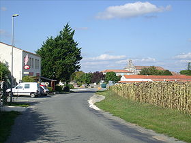 Le village de Sainte-Gemme