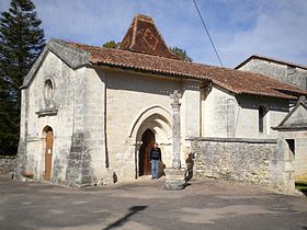 L'église de Sainte-Croix-de-Mareuil