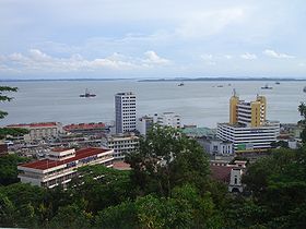 Vue de Sandakan