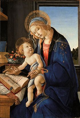 Image illustrative de l'article La Madone du livre (Botticelli)