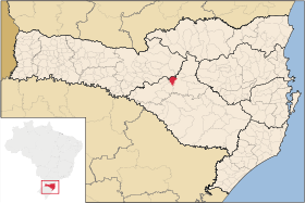 Localisation de Frei Rogério sur une carte