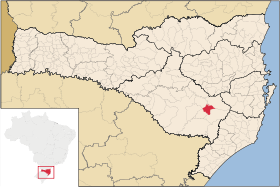 Localisation de Rio Rufino sur une carte