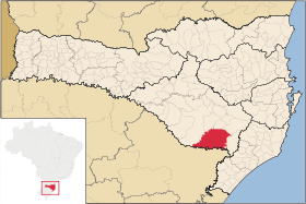 Localisation de São Joaquim sur une carte