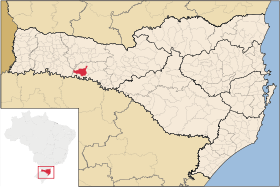 Localisation de Seara sur une carte