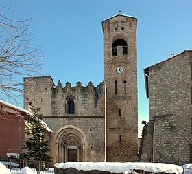 Façade principale de l'église