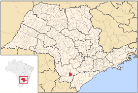 Localisation de Guapiara sur une carte