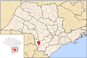 Localisation de Itaberá sur une carte