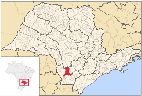Localisation de Itapeva sur une carte