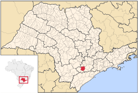 Localisation de Pilar do Sul sur une carte