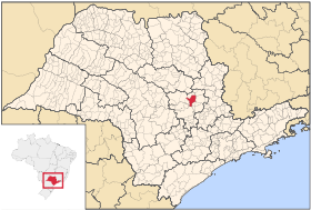 Localisation de Rio Claro sur une carte