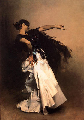 Spanish Dancer, John Singer Sargent, 1880-1881