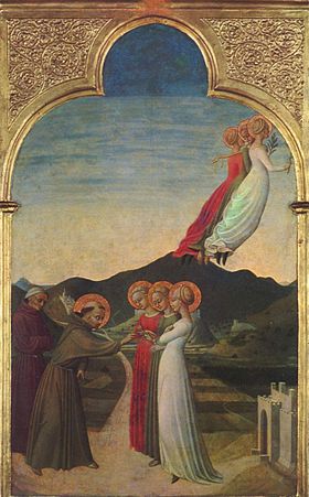 Image illustrative de l'article Le Mariage mystique de saint François d'Assise