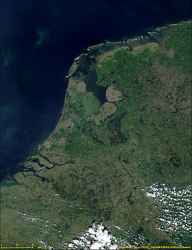 carte : Géographie des Pays-Bas