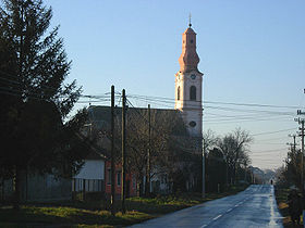L'église orthodoxe de Stari Banovci