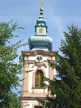 L'église orthodoxe roumaine de Seleuš