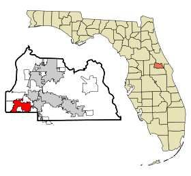Seminole County Florida Incorporated and Unincorporated areas Altamonte Springs Highlighted.svg