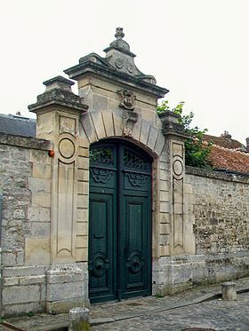 Hôtel de Faucigny-Lucinge, porte cochère.