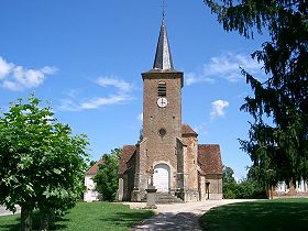 L'église de Sens-sur-Seille