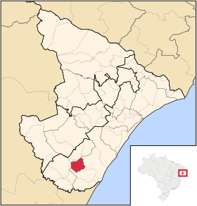 Localisation de Arauá sur une carte