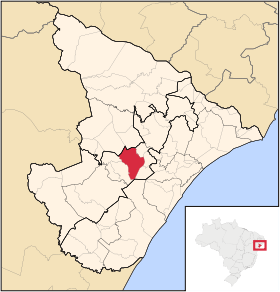Localisation de Itabaiana sur une carte