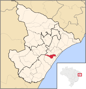 Localisation de Nossa Senhora do Socorro sur une carte