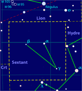 Image illustrative de l'article Sextant (constellation)
