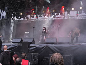 Sirenia au Kvinesdal Rock Festival 2009