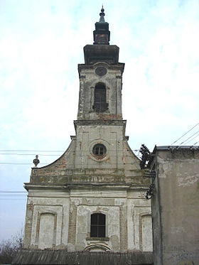 L'église calviniste de Sivac
