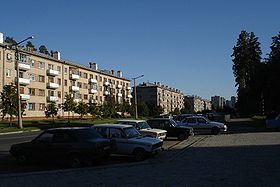 Quartier résidentiel à Snejinsk.