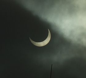 L'éclipse vue de Pologne.