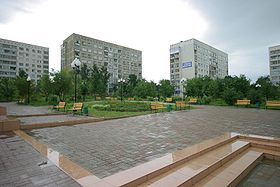 Immeubles d'habitation à Sosnovoborsk.