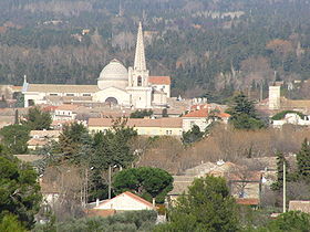 Saint-Rémy-de-Provence, vue de Glanum