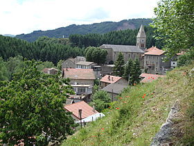 St.Julien-Boutières, vue du village