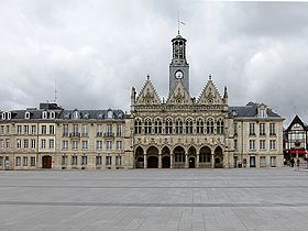 L'hôtel de ville de Saint-Quentin