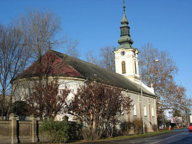 L'église évangélique slovaque de Stara Pazova