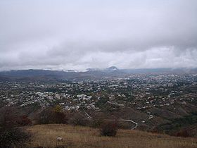 Panorama de Stepanakert.