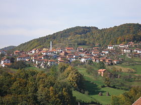 Stjepan Polje, vue du hameau de Dedići
