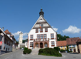 Église protestante et mairie